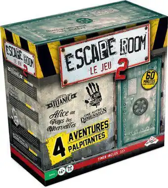 JouéClub Riviera games escape room - le jeu 2 de riviera games offre