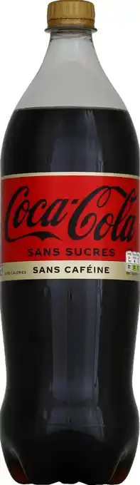 Monoprix Coca-cola sans sucres sans caféine offre