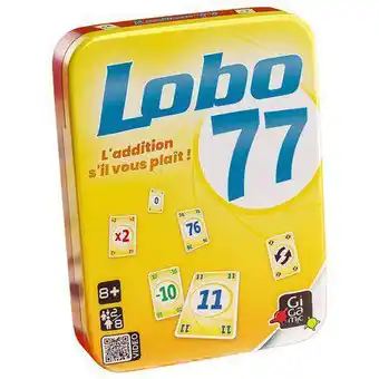 JouéClub Gigamic lobo 77 de gigamic offre