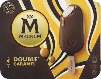 Monoprix Bâtonnets de crème glacée magnum double caramel offre