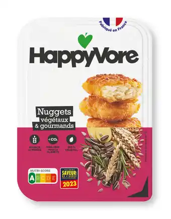 Monoprix Nuggets végétaux et gourmands happyvore offre