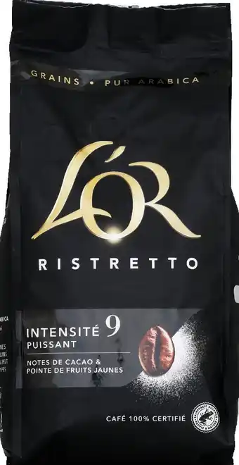 Monoprix Café en grains ristretto l'or offre