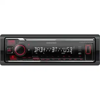 Kenwood autoradio kmm-bt408dab + antenne dab+ kenwood