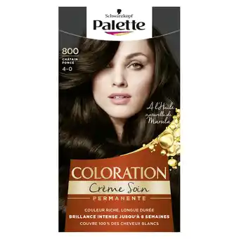 Monoprix Coloration palette châtain foncé 4.0 schwarzkopf offre