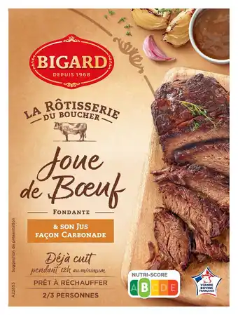 Monoprix Joue de bœuf fondante bigard offre