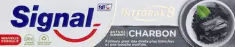 Monoprix Dentifrice intégral 8 nature elements charbon signal offre