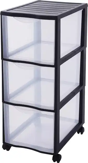 Tour de rangement 3 tiroirs sundis