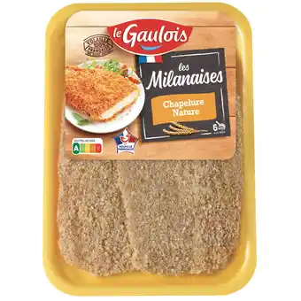 Monoprix Escalopes de dinde les milanaises le gaulois offre