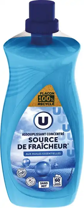 Super U Adoucissant concentre u offre