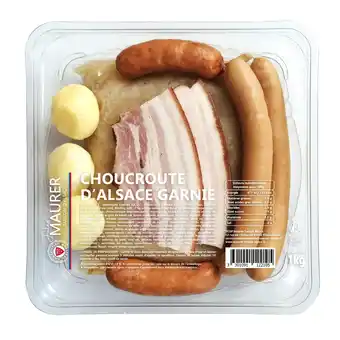 Monoprix Choucroute d'alsace garnie maurer tempé offre