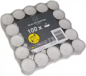 Super U 100 bougies chauffe-plats offre
