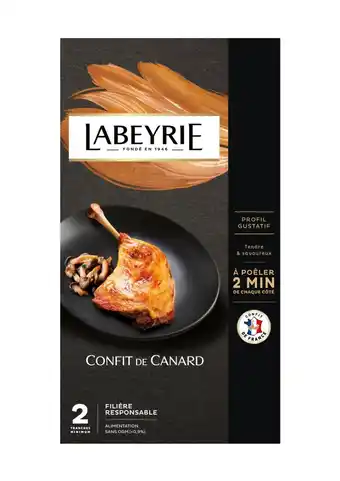 Monoprix Confit de canard 2 parts labeyrie offre