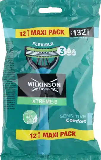 Monoprix Rasoir pure sensitive xtreme 3 wilkinson offre