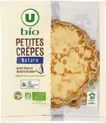 Super U Petites crepes bretonnes u bio offre