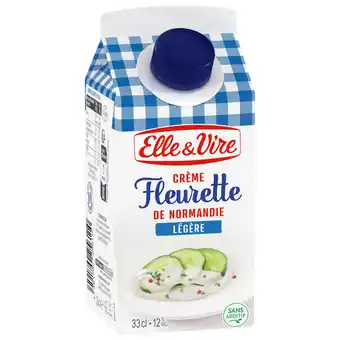 Crème de normandie fleurette elle & vire légère