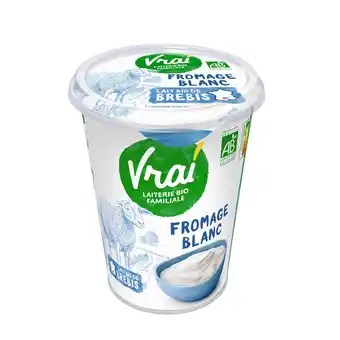 Monoprix Fromage blanc bio vrai au lait de brebis offre