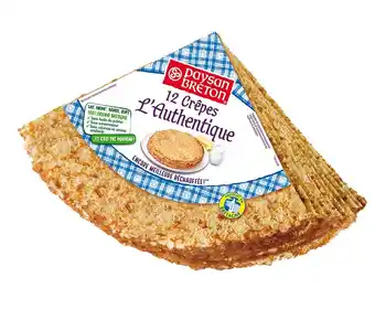 Monoprix Crêpes natures l'authentique paysan breton offre