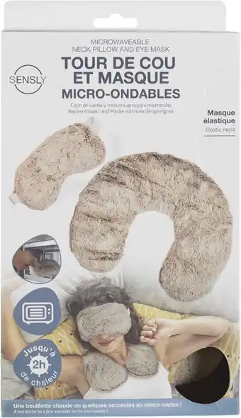 Super U Coffret tour de cou et masque micro-ondable offre