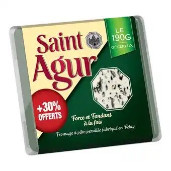 Monoprix Fromage à pâte persillée saint agur offre