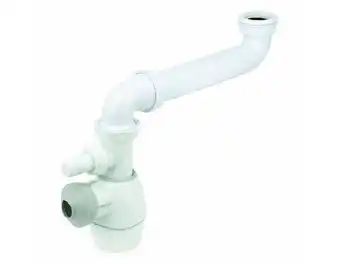 Brico Dépôt Wirquin siphon lavabo ajustable - 32/40 mm offre