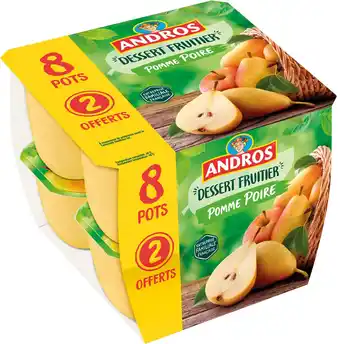 Super U Dessert fruitier andros offre