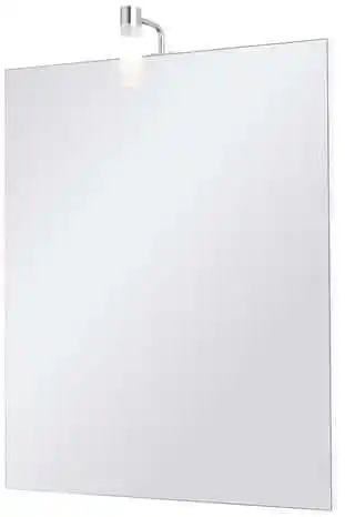 Brico Dépôt Miroir + luminaire aruna h. 70 x l. 60 cm offre
