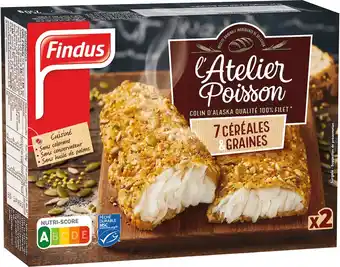 Super U Colin d'alaska surgele findus offre