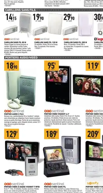 Brico Cash Carillon Sans Fil 120 M offre