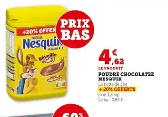 POUDRE CHOCOLATEE NESQUIK