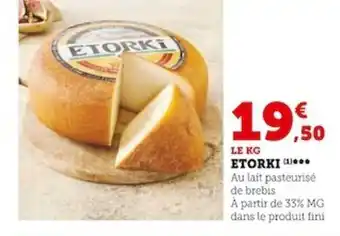 Super U ETORKI offre