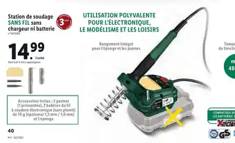 Stations de soudage