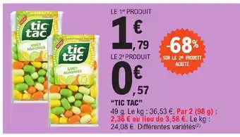 "TIC TAC"