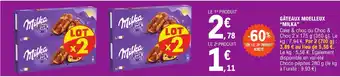E.Leclerc GÂTEAUX MOELLEUX "MILKA" offre