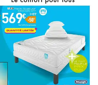 Pack Quatuor 140x190 cm