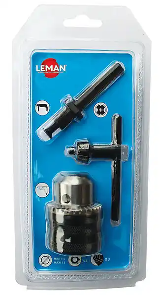 Brico Cash Kit mandrin + cle + adaptateur sds perforateur offre
