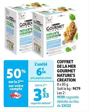 Auchan COFFRET DE LA MER GOURMET NATURE'S CREATION offre