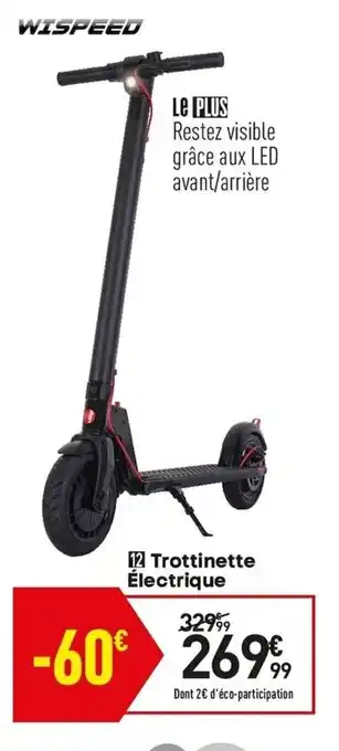 Conforama Trottinette élecyrique offre