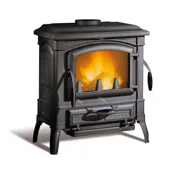 Poêle à bois isetta evo 4.0 - 7,3 kw - rdt: 83,6% - b. 28 cm - fonte