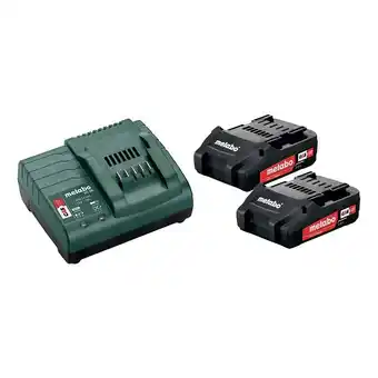 Bricorama Pack énergie 18 v - 2 batteries 2,0 ah li-power + chargeur rapide, sc 30 offre