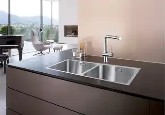 Bricorama Evier à encastrer 90cm inox - 522985 offre