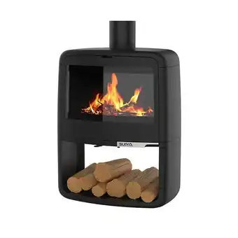 Poêle à bois paul bucher 10kw en fonte - étanche - eco design