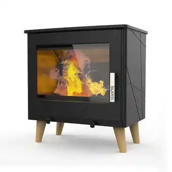 Bricorama Poêle à bois stina 7,3kw en fonte - étanche - eco design offre