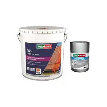 Bricorama Pack parexlanko - peinture imperméabilisation & rénovation 3-en-1 ardoise - bande d'étanchéité autocollante toiture gris offre