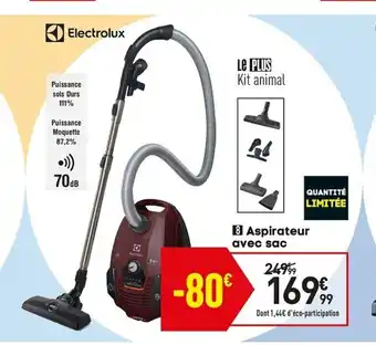 Conforama Aspirateur Avec Sac offre
