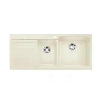 Bricorama Evier à encastrer 116cm naya 8s beige - 525784 offre