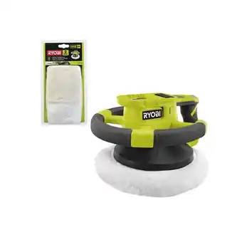 Bricorama Pack ryobi - polisseuse rbp18250-0 - 18v oneplus - sans batterie ni chargeur - bonnet polissage et lustrage rak2bb offre