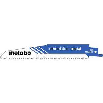 Bricorama 5 lames de scie sabre demolition metal bim - 150 x 1,6 mm offre