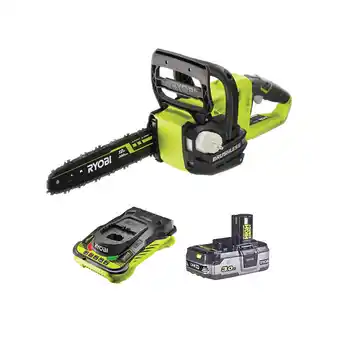 Bricorama Pack ryobi tronçonneuse 18v oneplus brushless ocs1830 - 1 batterie 3.0ah high energy - 1 chargeur ultra rapide offre