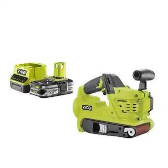 Bricorama Pack ryobi ponceuse à bande 75 mm 18v oneplus r18bs-0 - 1 batterie 2.5ah - 1 chargeur rapide rc18120-125 offre