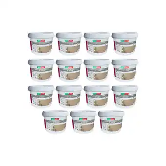 Bricorama Lot de 15 colles pour plaquettes en plâtre parexlanko - blanc - 225kg offre